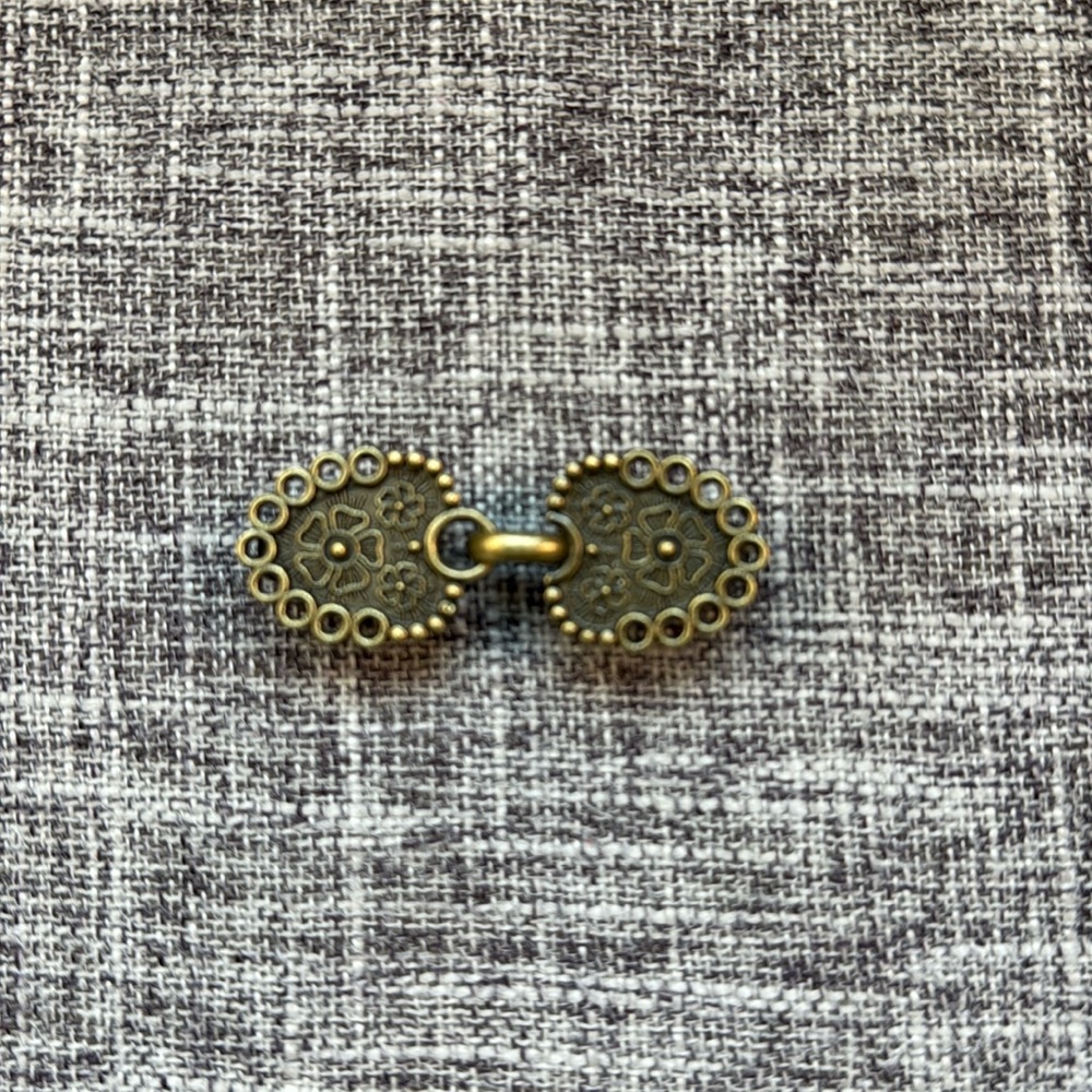 Sweater Clip, Shawl Clasp, Cardigan Clip, or Dress Clip on Back